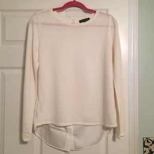 Ann Taylor cream sweater size M - A30